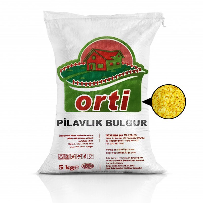 Orti Pilavlık Bulgur 5 Kg